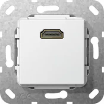 GIRA HDMI jungtis (Gender Changer) gryna balta 566903