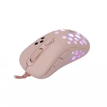 Pelė White Shark GM-5013 Azrael Pink USB