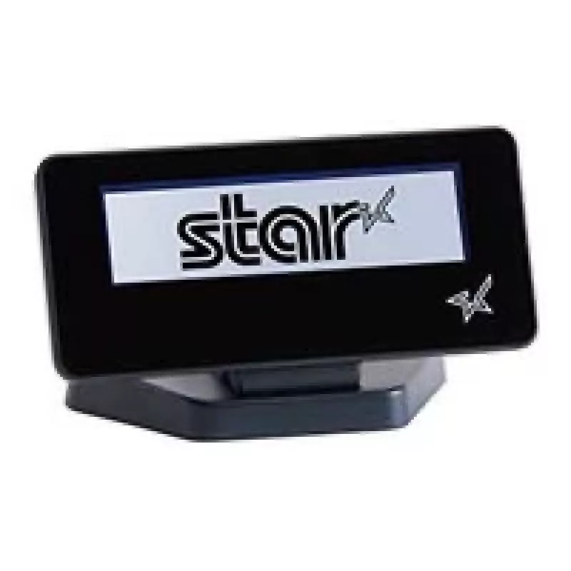 Kliento ekranas Star Micronics SCD222U 20 simbolių USB 2.0 Juodas