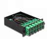DeLOCK MPO vyriškas į SC Simplex 12 pluoštų vienmodė 9/125 µm šviesolaidinė kasetė