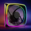 SHARKOON SHARK Lights ARGB PWM 120mm korpuso ventiliatorius - juodas