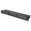 Extralink CAT6 STP V2 | Pataisų skydelis | 24 prievadai