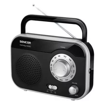 SENCOR Radijo imtuvas SRD 210 BS, juodas/sidabrinis