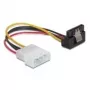 SATA HDD kabelis DeLOCK 60121 įvairiaspalvis 0.015 m