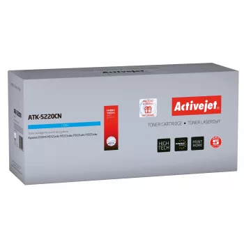 Activejet ATK-5220CN toner (atitikmuo Kyocera TK-5220C; Supreme; 1200 puslapių; žydra)
