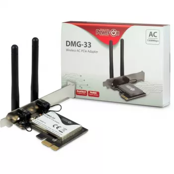 Vidinė WLAN plokštė Inter-Tech DMG-33 1300 Mbit/s