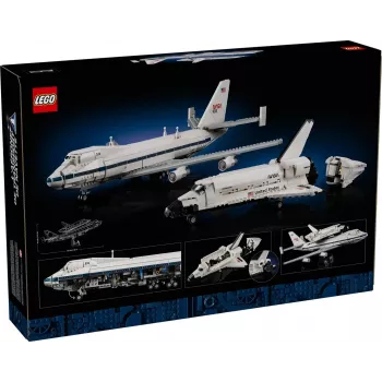LEGO Icons Shuttle Aircraft 10360 statybinis rinkinys – 2417 dalių, 270 × 535 × 630 mm ekspozicinis modelis