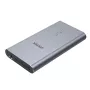 SSD dėklas Unitek S1206A 2× M.2 NVMe PCIe Gen3 x4, USB 3.2 Gen 2 (10 Gbit/s), aliuminis, USB-C, su maitinimo šaltiniu