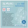 Lipnūs bloknotai Herlitz 50033430 stačiakampiai 75x75 mm mėlyni, žali, geltoni (6 pakeliai po 100 lapų)
