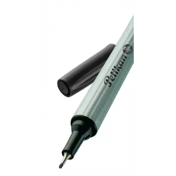 Pelikan Fineliner 96 Fine 0,4 mm juoda, mėlyna, raudona, 3 vnt.