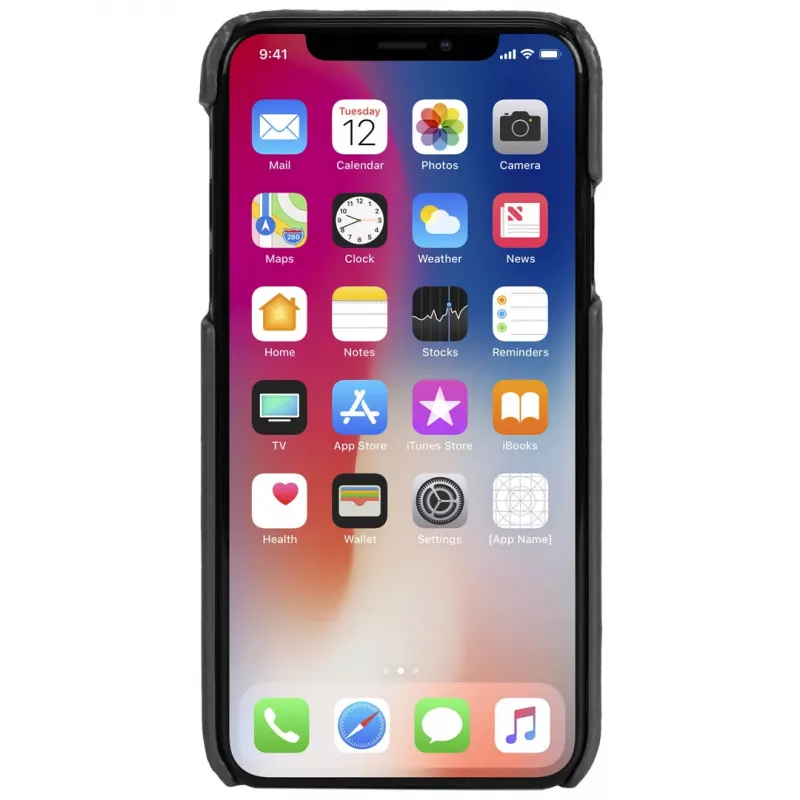 Krusell Sunne 2 Card Cover iPhone XS Max Juoda