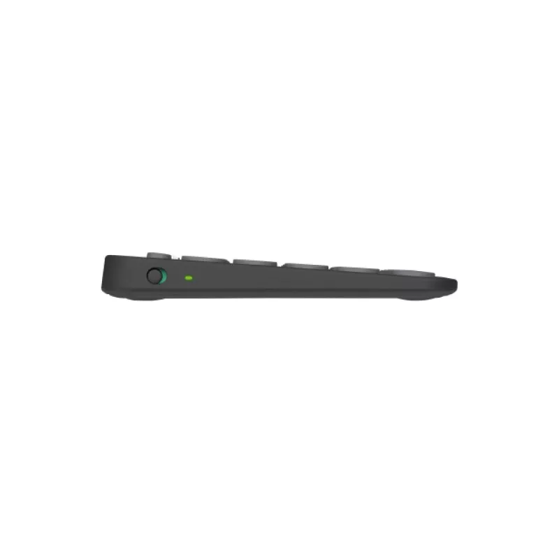 Logitech Pebble Keys 2 K380s belaidė klaviatūra, Bluetooth LE, QWERTY Nordic (danų/suomių/norvegų/švedų), toninė grafito spalva (920-011879)