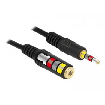 Audio kabelis DeLOCK 84667 2m 3.5mm juodas