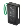 Power bank Green Cell CJSGC03 8000 mAh Li‑Jon, OLED ekranas, USB‑C ir USB‑A, 500 mA išėjimas, įmontuotas žibintuvėlis