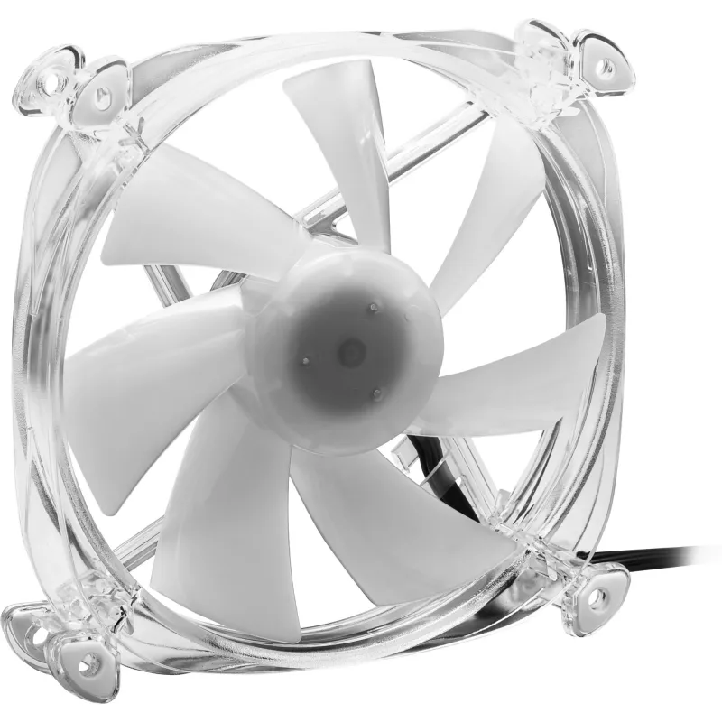 SHARKOON SHARK Disc ARGB 120mm korpuso ventiliatorius - Baltas