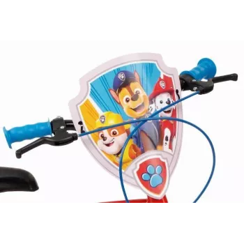 Vaikiškas dviratis 14 inch Paw Patrol Red 1478 Berniukui NAUJAS TOIMSA