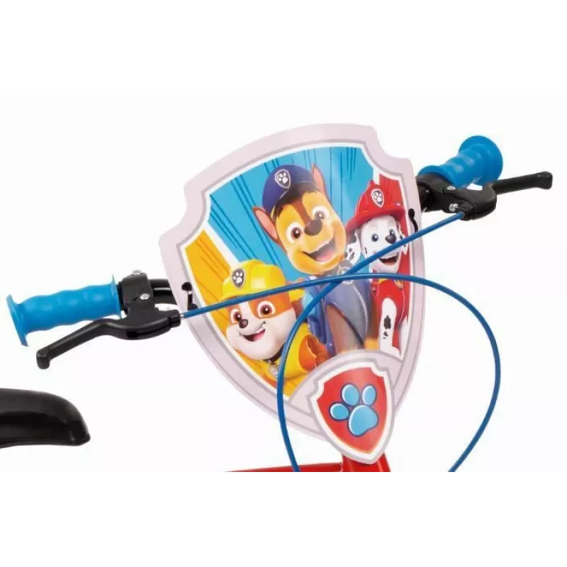 Vaikiškas dviratis 14 inch Paw Patrol Red 1478 Berniukui NAUJAS TOIMSA
