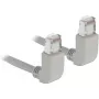 DeLOCK 83513 tinklo kabelis RJ-45 Cat6a 0,5 m pilkas