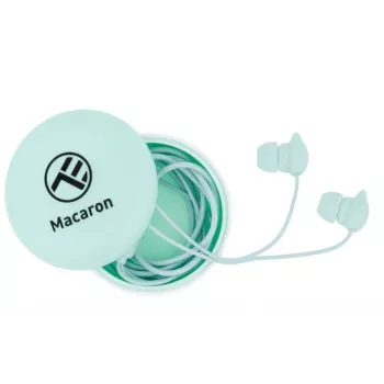 Ausinės Tellur In-Ear Headset Macaron Blue TLL162132