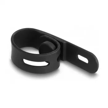 DeLOCK Soft Tie daugkartinis kabelio raištis, 10 vnt., juoda/balta