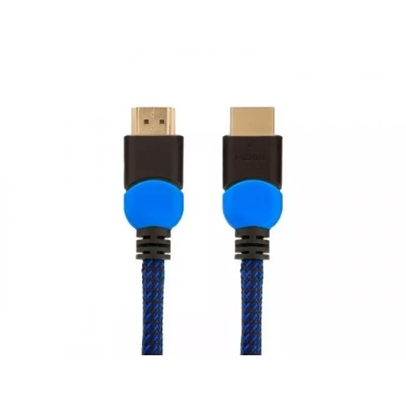 Savio GCL-02 HDMI kabelis 1,8 m HDMI A tipas (Standartinis) Juoda,Mėlyna