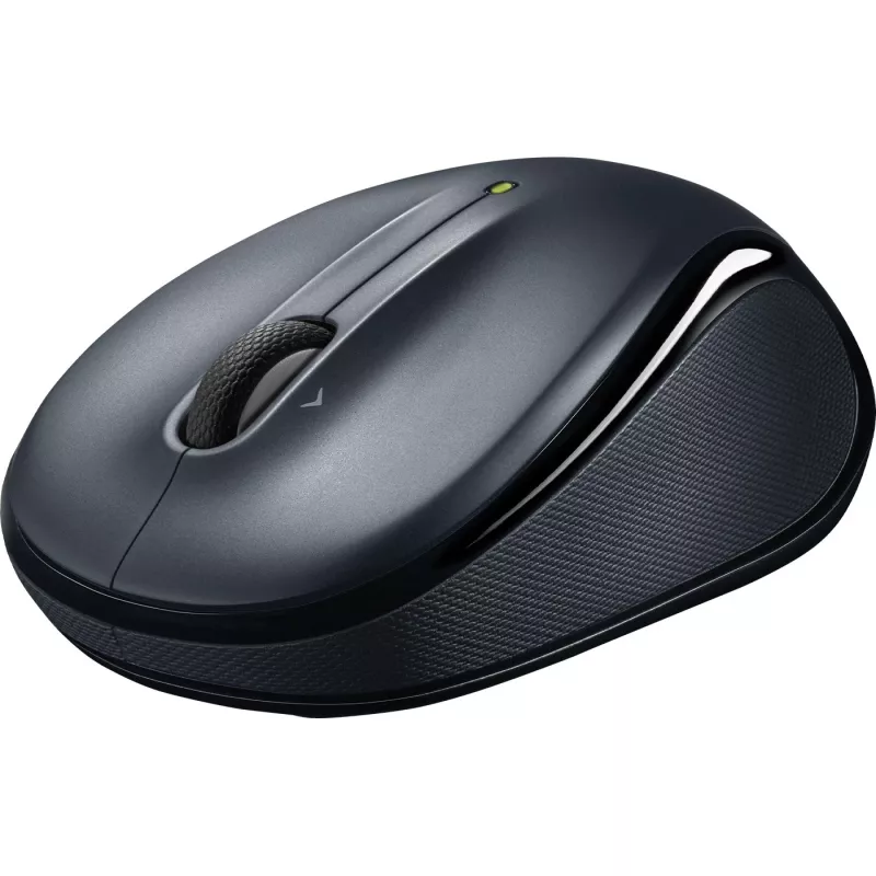 LOGITECH M325s pelė, dešinei ir kairei rankai, optinė, 5 mygtukai, belaidė 2,4 GHz, USB belaidis imtuvas, tamsiai pilka