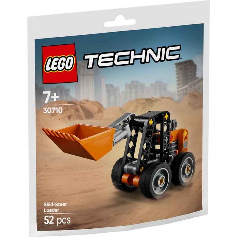 LEGO Technic Skid Steer Loader 30710 – Konstrukcinis žaislas su judamomis rankomis ir vikšrais