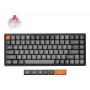 Keychron K2 Max belaidė mechaninė klaviatūra 75% 84 klavišai USB RF Bluetooth juoda pilka