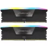 Corsair Vengeance RGB 64 GB (2x 32 GB) DDR5-5600 MHz CL40 atminties rinkinys, juodas, CMH64GX5M2B5600C40
