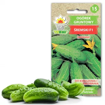 Agurkų Sėklos Srem Cucumber F1 Toraf, 5g Pakuotė
