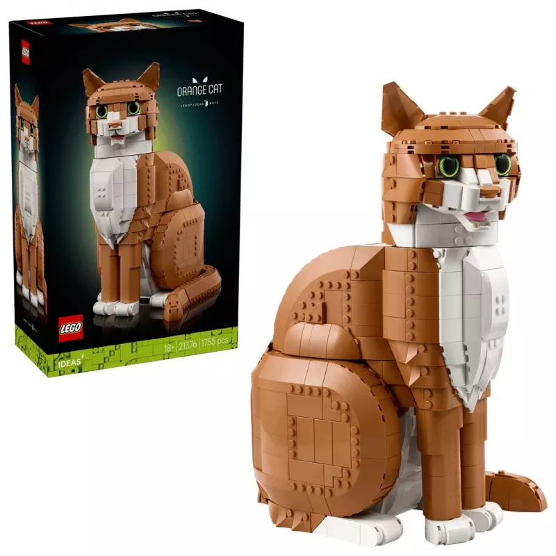 LEGO IDEAS 21376 Oranžinė katė