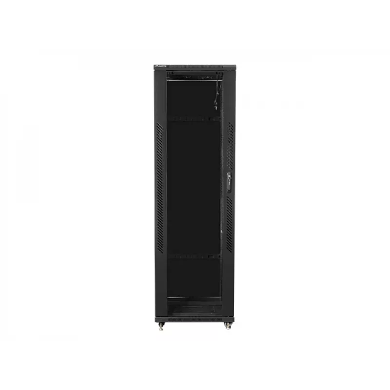 Lanberg FF01-6842-12B stelažinė spinta 42U laisvai pastatoma juoda