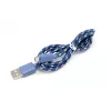 Sbox USB-1031BL USB → Micro USB 1 m mėlynas