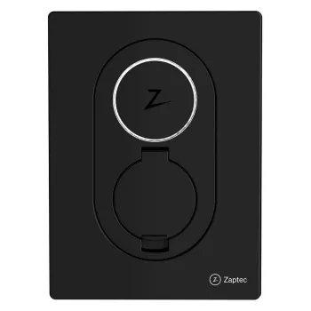 Zaptec Go įkrovimo dėžė 22 kW 2 tipo su WiFi ir 4G Asfalto juoda