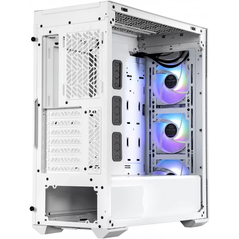 Korpusas Cooler Master MasterBox TD500 Mesh V2 Midi Tower baltas
