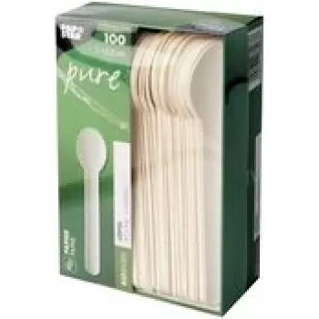 Papstar 88067 White vienkartiniai stalo įrankiai