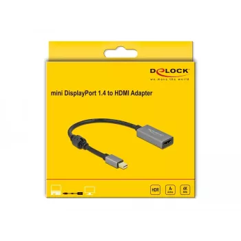 Aktyvus mini DisplayPort 1.4 į HDMI adapteris DeLOCK 66570