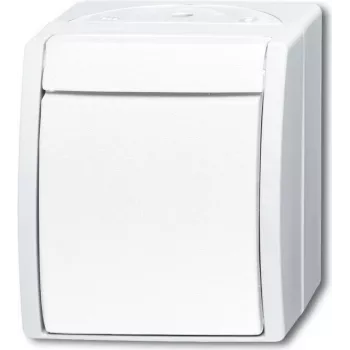 BUSCH-JAEGER 2601/7W-54 Tarpinis jungiklis ocean Alpine White IP44