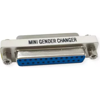 VALUE Mini Gender Changer DB25 BU/BU (12.99.2010)