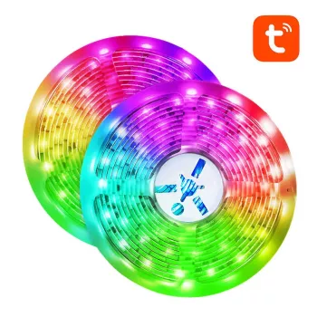 LED juostinis šviestuvas NiteBird SL3 gosund | nitebird — išmanus WiFi RGB, 2×5 m, Tuya