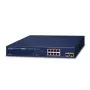 PLANET GS-4210-8P2S valdomas gigabitinis Ethernet (10/100/1000) maitinimas per Ethernet (PoE) 1U mėlynas tinklo jungiklis