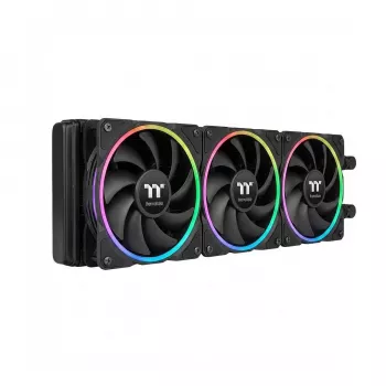 120 mm Thermaltake TS140 EX RGB 3 vienetų komplektas, PWM, juodi