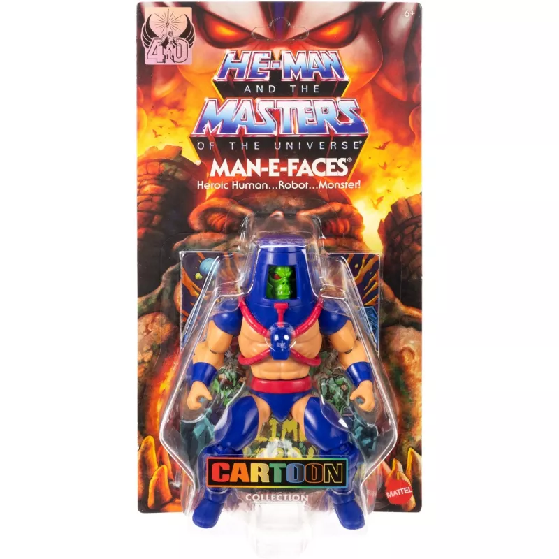 Veiksmo figūrėlė MATTEL M.O.T.U. Origins Man-E-Faces JBM80, kolekcinis pozicionuojamas personažas