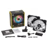 CORSAIR LL140 RGB 140mm ARGB korpuso ventiliatorius 2 vnt. pakuotė