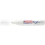 Akrilinis markeris Edding 5000 Broad White Chisel Tip 1 vnt.