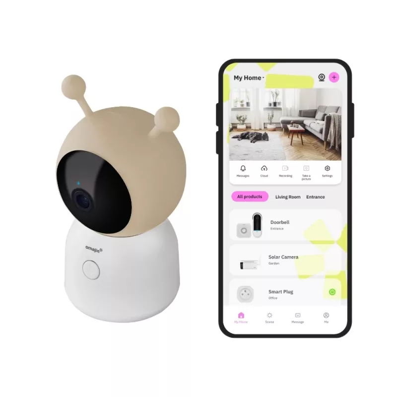 Vaizdo kameros auklė omajin by Netatmo OBC-01-EU Wi-Fi 110° matymo kampas