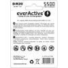 Įkraunama baterija everActive EVHRL20-5500 D NiMH 1,2V 5500mAh, pakuotė po 2 vnt.