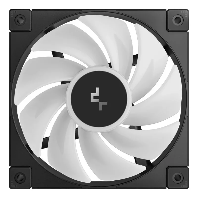 Ventiliatorių rinkinys DeepCool FD12 ARGB-3 in 1 12 cm juodas/baltas 3 vnt. Maksimalus oro slėgis 2.56 mmH2O