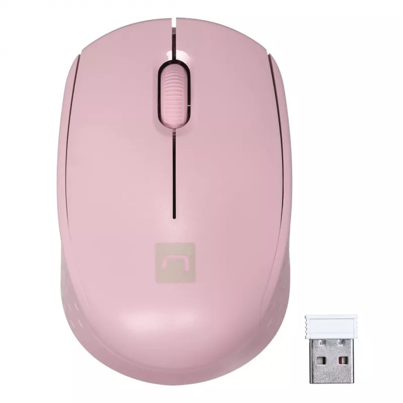 NATEC STORK pelė Home Ambidextrous RF Wireless + USB Type-A Optinė 1600 DPI