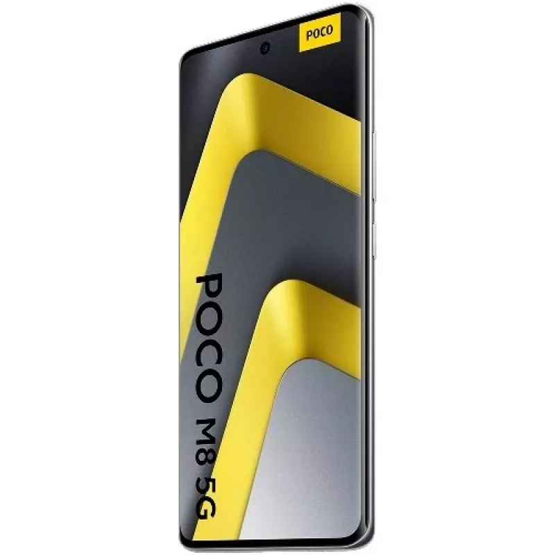 Išmanusis telefonas POCO M8 5G 17,2 cm (6,77 inch) Hybrid Dual SIM USB Type-C 8 GB 512 GB 5520 mAh sidabrinis